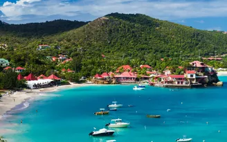 View of Saint Barthélemy